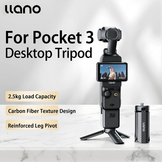 Mini Trépied de Bureau Léger — DJI Osmo Pocket 3 & Caméras Compactes
