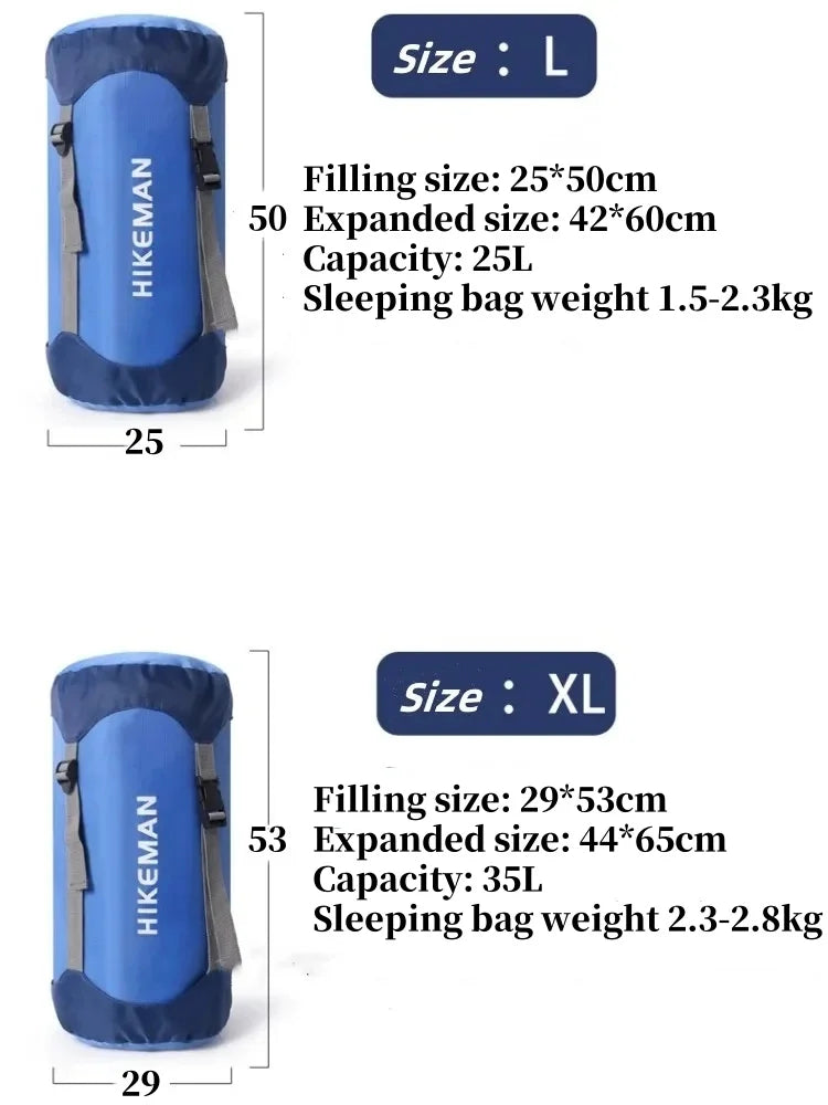 Sac de couchage sac de rangement à Compression Camping en plein air sac de rangement étanche polyvalent sac de rangement Portable Ultra-léger