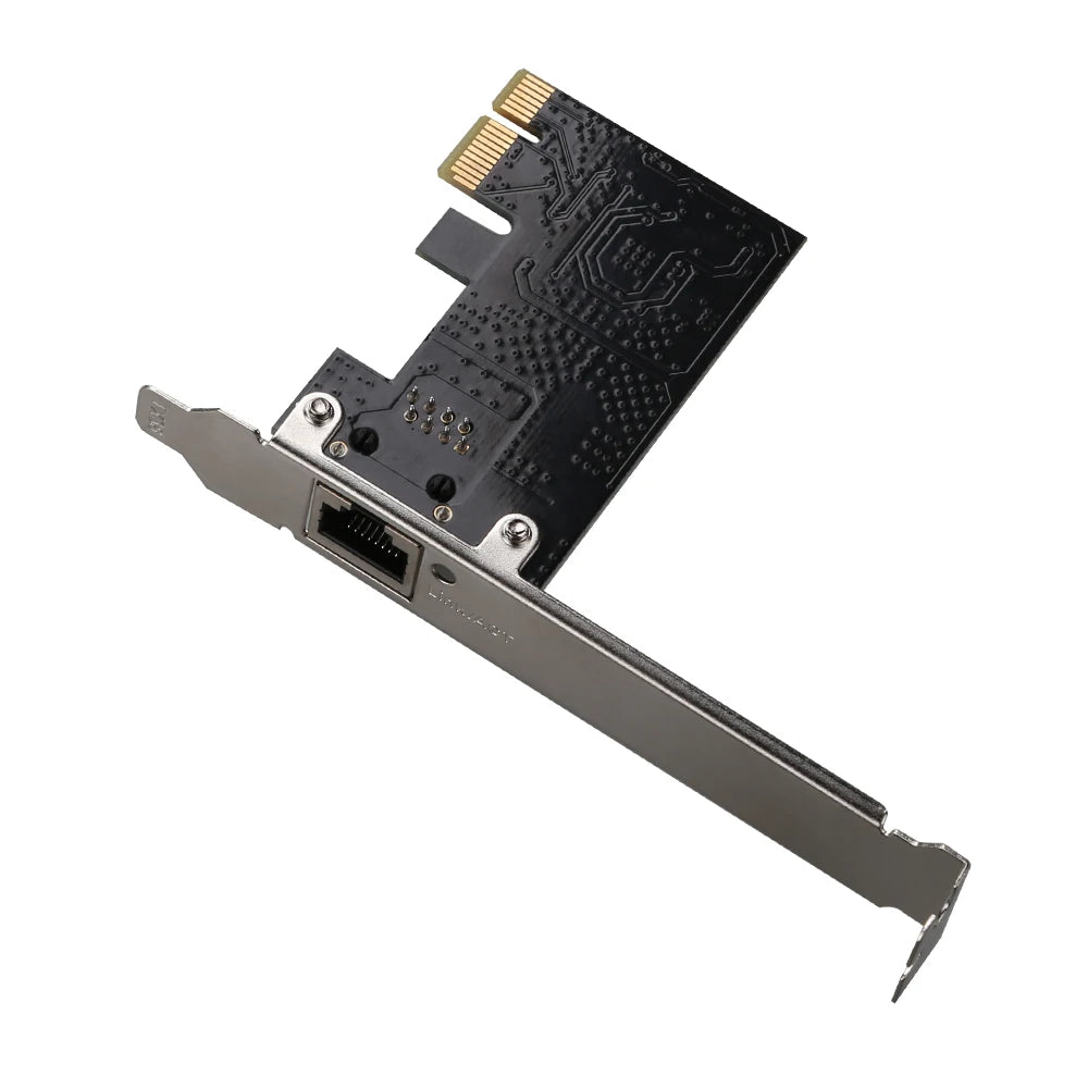 Carte réseau PCIE vers RJ45 1000Mbps, convertisseur PCI Express RJ45 10/100/1000Mbps, adaptateur Gigabit éthérent LAN PCIe pour ordinateur de bureau