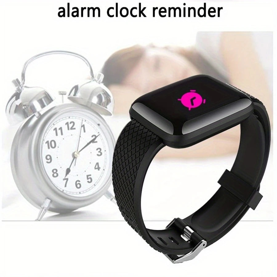 Smartwatch hombres mujeres relojes reloj inteligente mensaje Fitness monitor pulsera regalo de cumpleaños reloj electrónico para Android IOS