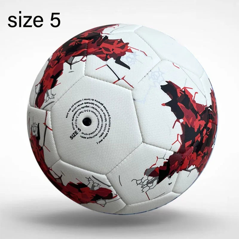 Ballons De Football De haute qualité, taille officielle 4/5, matériau PU, équipe De but sans couture, jeu De Match en plein air, entraînement De Football