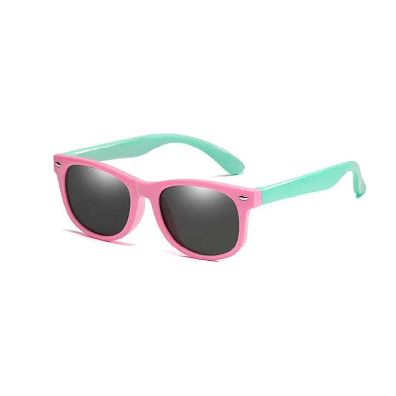 RUISIMO Kids Polarized Sunglasses TR90 Boys Girls Sunglasses Silicone Safety Glasses Children's Gift Baby UV400 Glasses