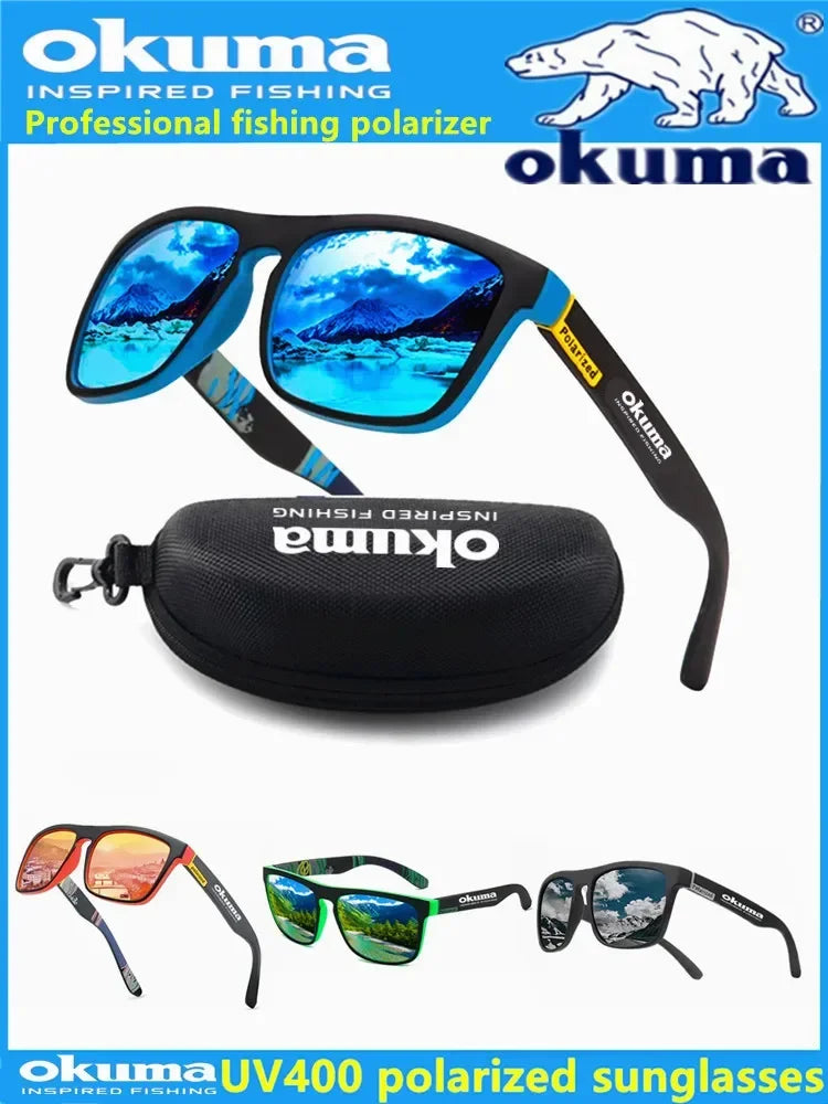 Lunettes de soleil polarisées UV400 — chasse, pêche, vélo, conduite extérieur, boîte en option