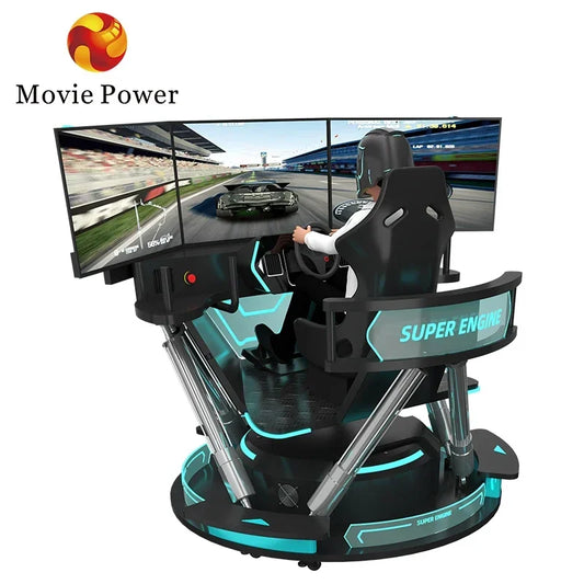 Parc à thème d'attractions VR, réalité virtuelle, voiture d'arcade, Machine de jeu de course, simulateur de conduite de course F1