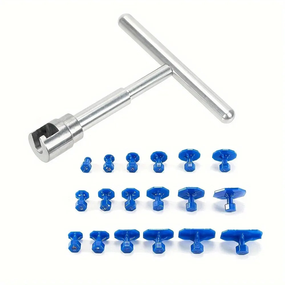 Paintless dent repair tool for cars, mechanical sheet metal, auto body parts, bottle kit, hand tool kit