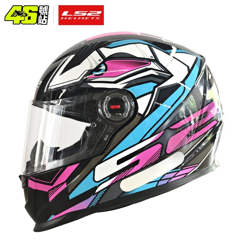 LS2 Draze Casco integral Masculino para mujeres ls2 FF358 Motocross carrera hombre mujer Casco Moto Casco sin bomba aprobado ECE