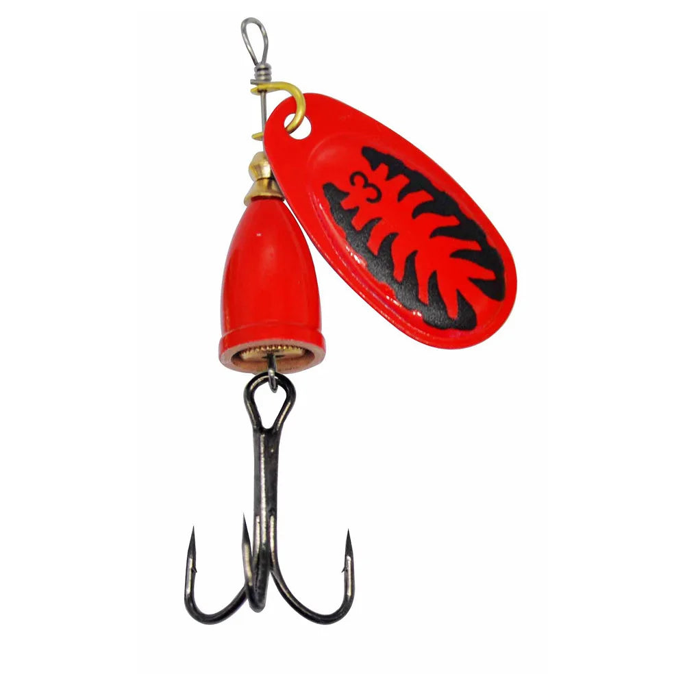 Leurre de pêche Spinner appât cuivre cloche artificielle métal leurres 8g composé appâts Rotation paillettes 1 pièce vente