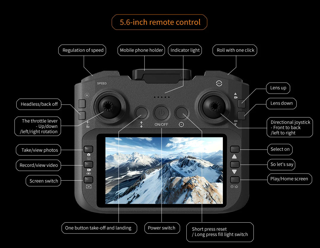Drone mini 8K GPS professionnel — photographie aérienne HD, caméra 5G, quadricoptère UAV
