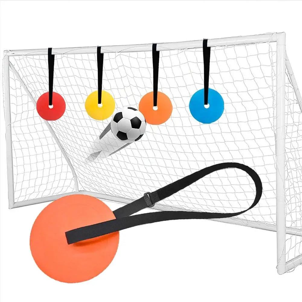 Disque Cible Entraînement Football & Hockey — Tir de Précision, TPE Léger, Sangle Réglable