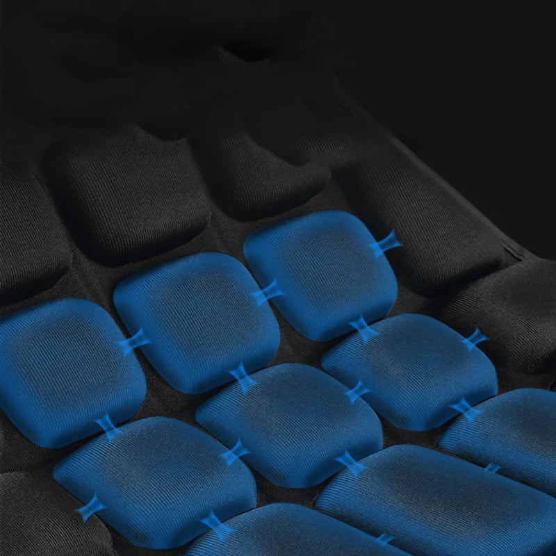 3D Black Foam Motorcycle Seat Cushion, Soft, Comfortable, and Breathable, EVA Seat Covers, Mat, Electric Bike Accessories