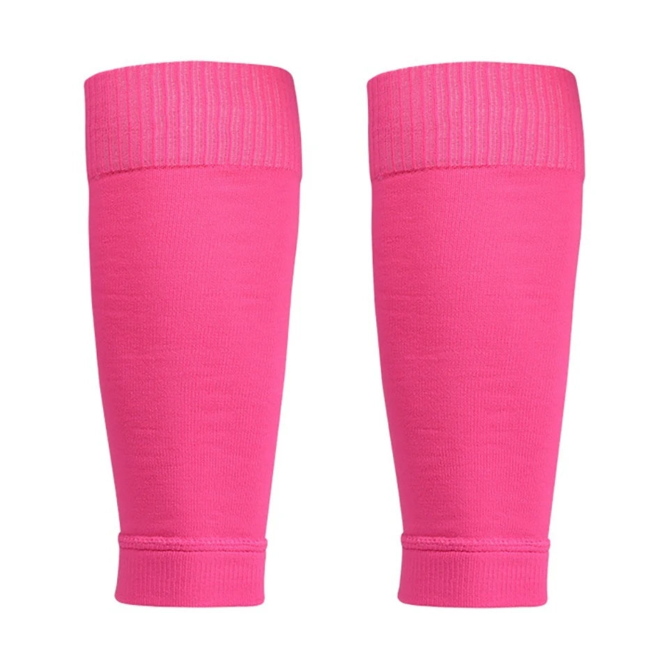 Chaussettes de football avec attelle de jambe — sport respirant, protège-tibia, enfants et adultes