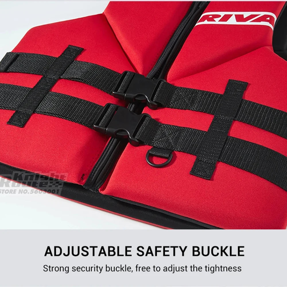 Gilet de sauvetage pour adultes — surf, kayak, wakeboard, rafting, ski nautique, natation