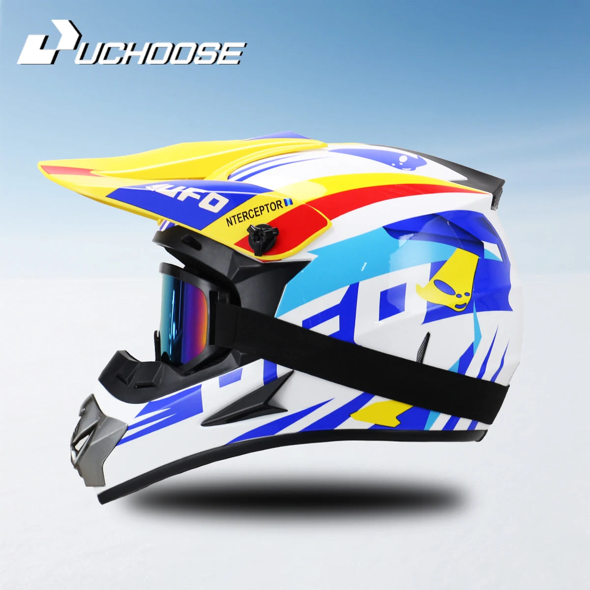 Casque Moto Tout-Terrain Cross DOT 2023 — Professionnel Course Motocross