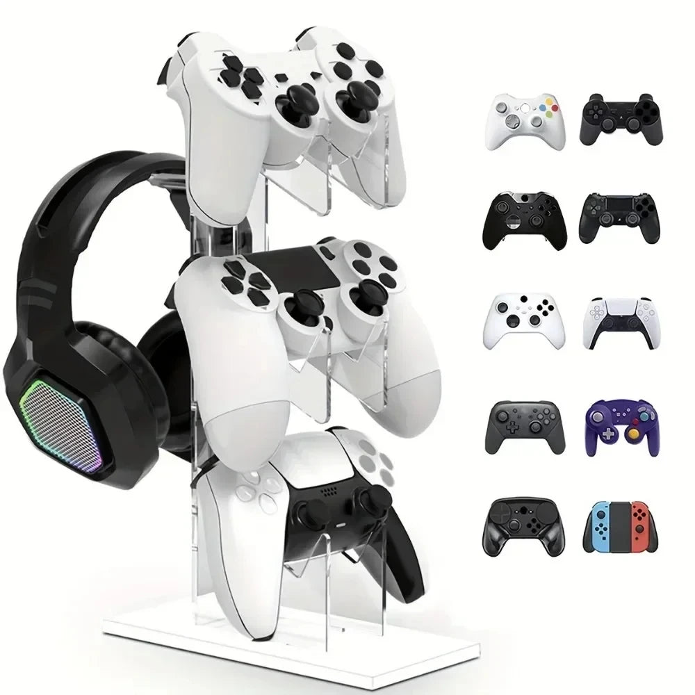 Accesorios de juego para controladores de Playstation 5 4 3 2 PS5 PS4 PS3 Dualsense Dualshock Switch Pro Xbox Soporte de control Soporte de juego