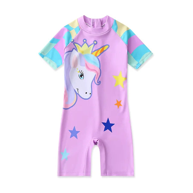 Maillots de bain pour enfants nouveau maillot de bain une pièce pour garçons et filles petits enfants grands enfants Protection solaire ensemble de natation de printemps chaud