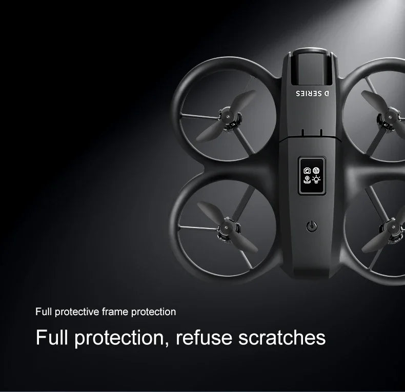 Drone GPS 8K HD professionnel — double caméra, évitement d'obstacles, moteur brushless, flux optique