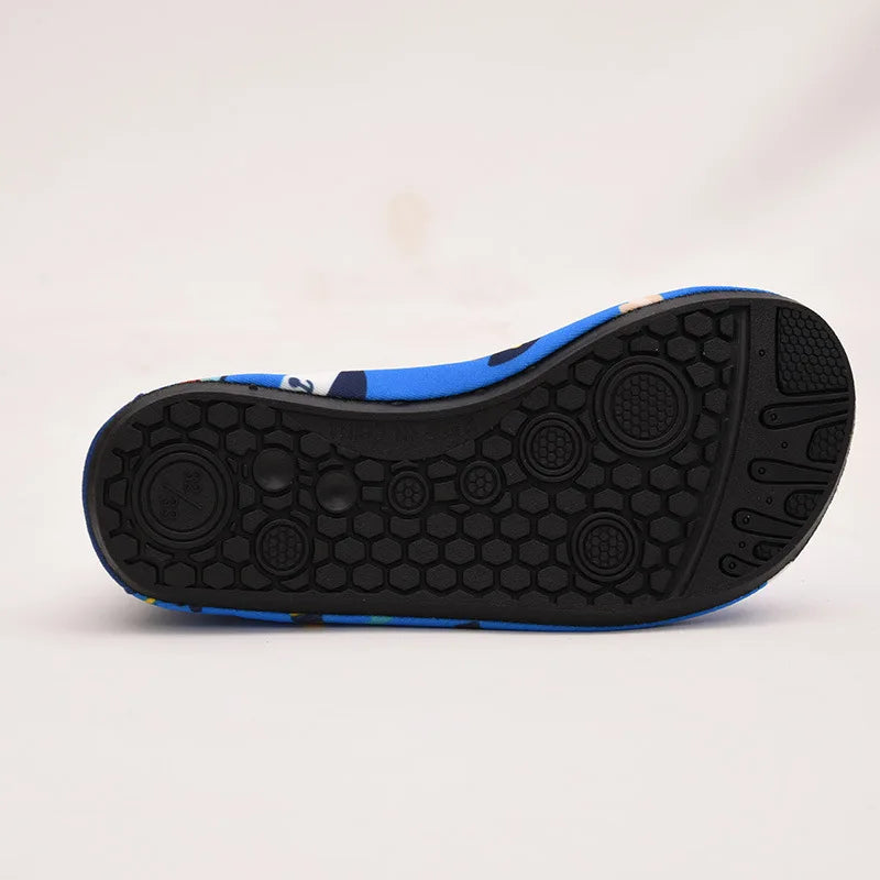 Chaussures d'eau pieds nus pour enfants, chaussures d'été légères pour enfants, pataugeoire, pêche en mer, séchage rapide, pour garçons et filles