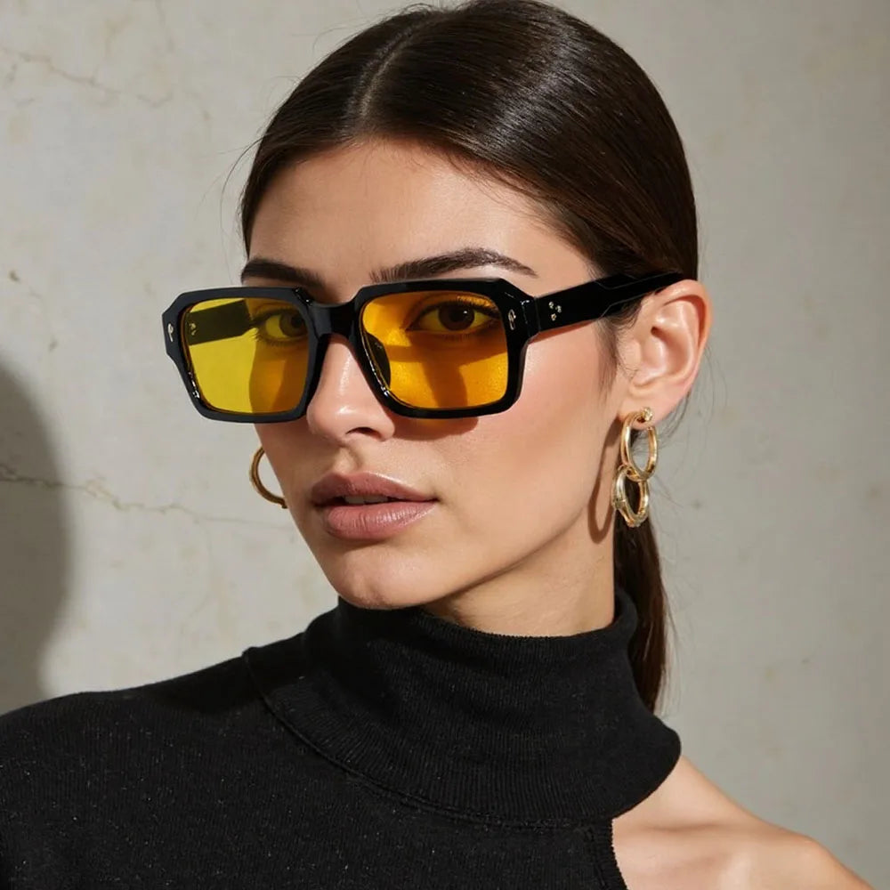 2025 Sunglasses Women Vintage Square Sunglasses Men Square Fashion Glasses Women's Sunglasses Men's Sunglasses Drop Shipping