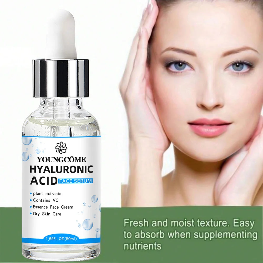 Essence Visage à l’Acide Hyaluronique — Hydratation Profonde Soins Coréens