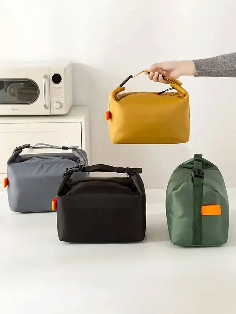 Sac à déjeuner boîte à déjeuner isolée, petits conteneurs à déjeuner isothermes étanches, sacs réutilisables de grande capacité pour le travail, les voyages