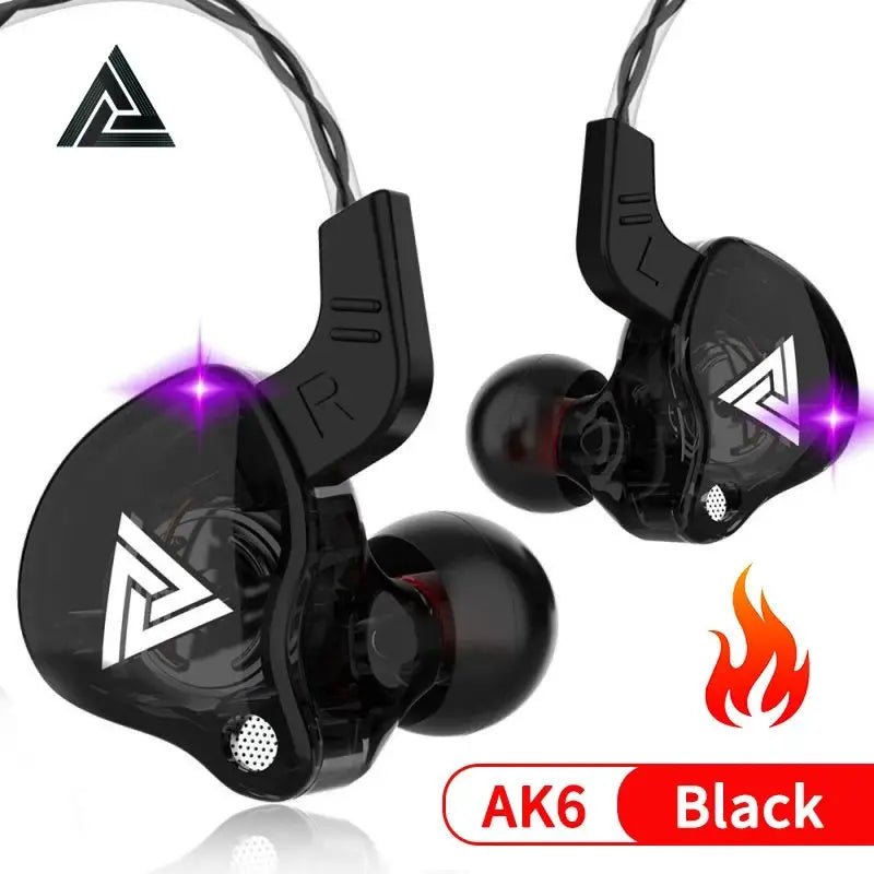 Écouteurs filaires HiFi 3,5mm — pilote cuivre, basse stéréo, sport, musique, avec micro