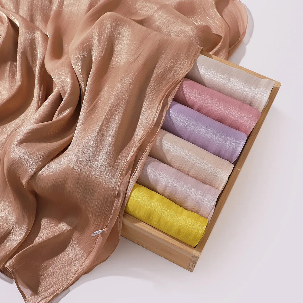 Hiyabs de gasa de primera calidad para mujer, velo turbante suave y largo, bufandas musulmanas, chales hiyab, cubierta para la cabeza islámica, accesorios de Ramadán