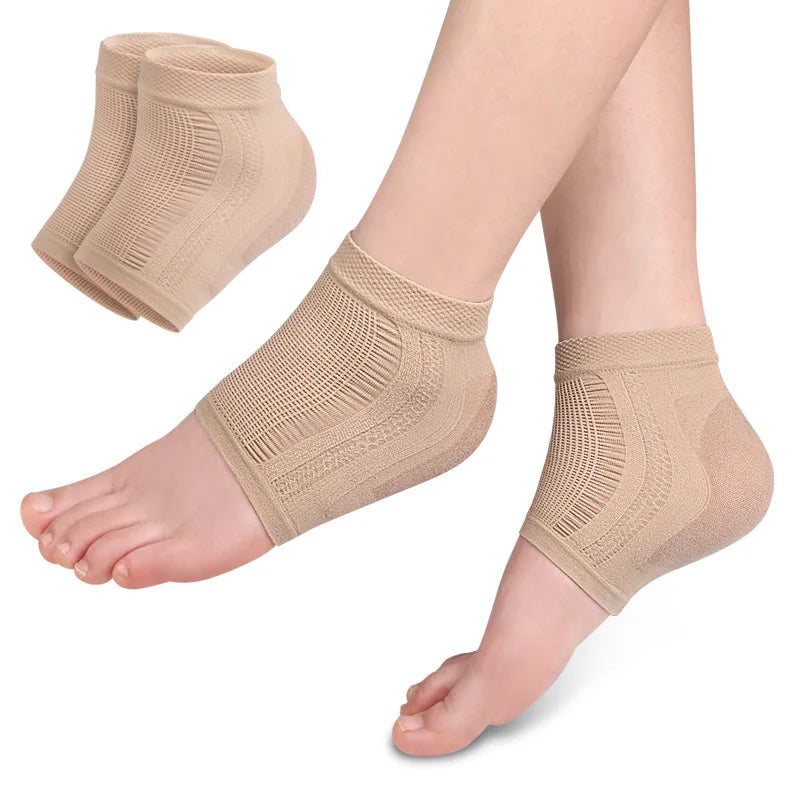 Protège-Talon Mesh Gel Silicone — Soin Pieds Anti-Ampoules