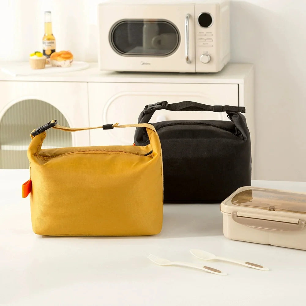 Sac à déjeuner boîte à déjeuner isolée, petits conteneurs à déjeuner isothermes étanches, sacs réutilisables de grande capacité pour le travail, les voyages