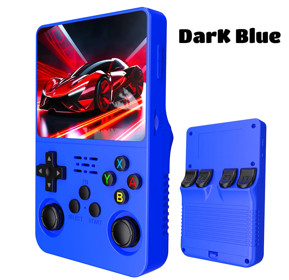 Console de Jeu Rétro Portable 3,5" IPS — 64/128/256 Go Linux Cadeau Enfants