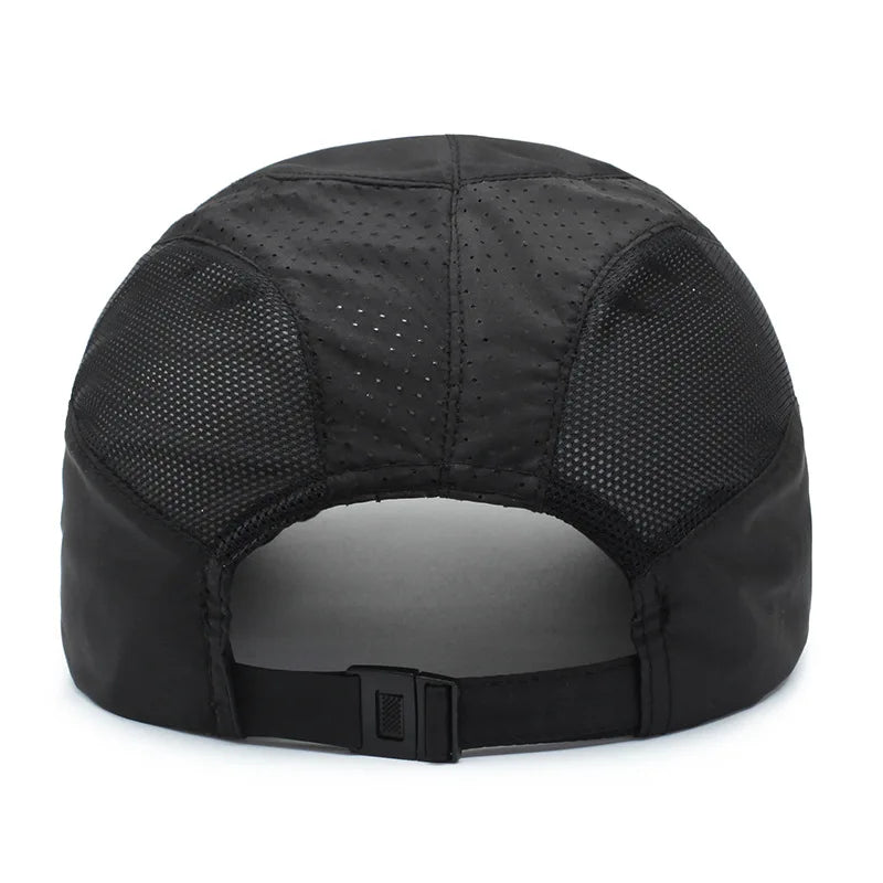 Restez protégé par style : casquette de baseball avec protection UV avec capote souple à séchage rapide, sangle respirante pour la randonnée, la pêche et l'extérieur