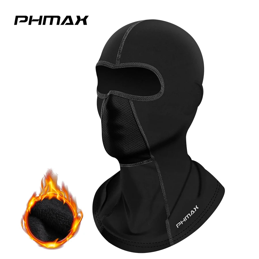 Masque d'équitation moto — protection vent et chaleur, masque complet respirant, cagoule, écharpe