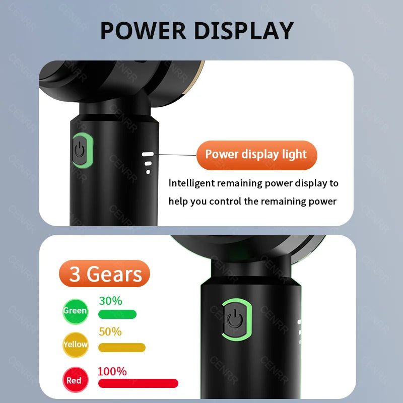 CENRR 998000 PA Powerful Car Vacuum Cleaner Portable Handheld Car Vacuum Cleaner Cordless Car Cleaner Robot Car Accessories