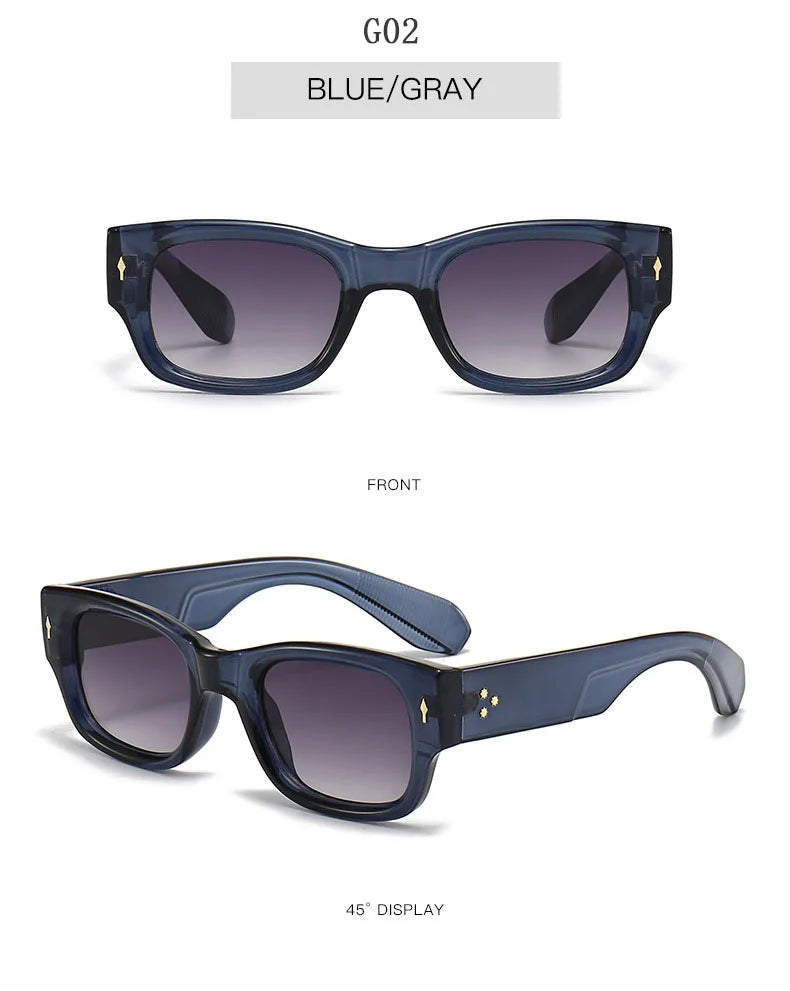 Lunettes de soleil hommes rétro protection solaire — femmes, à la mode, livraison directe, 2025