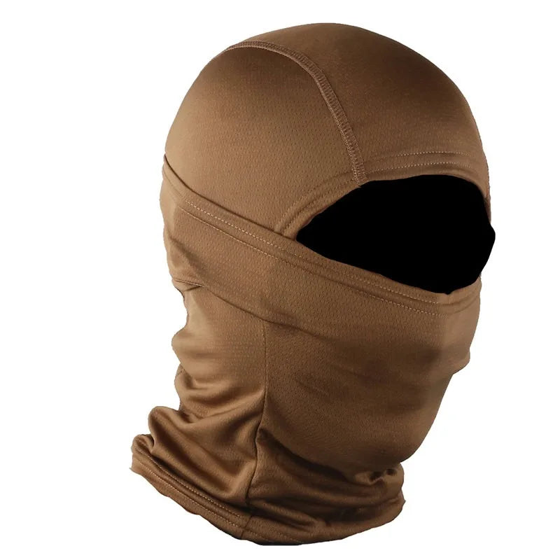 CamSolomon-Cagoule 3D imbibée pour homme, masque facial, capuche camouflage, écharpe, couvre-chef, sniper, ski, cyclisme, chasse, pêche, vêtements de sauna