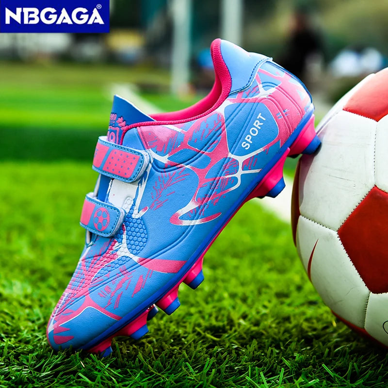 Chaussures de Football FG/TF Enfant Unisexe Légères — Antidérapantes, Gazon Extérieur EU 28–38