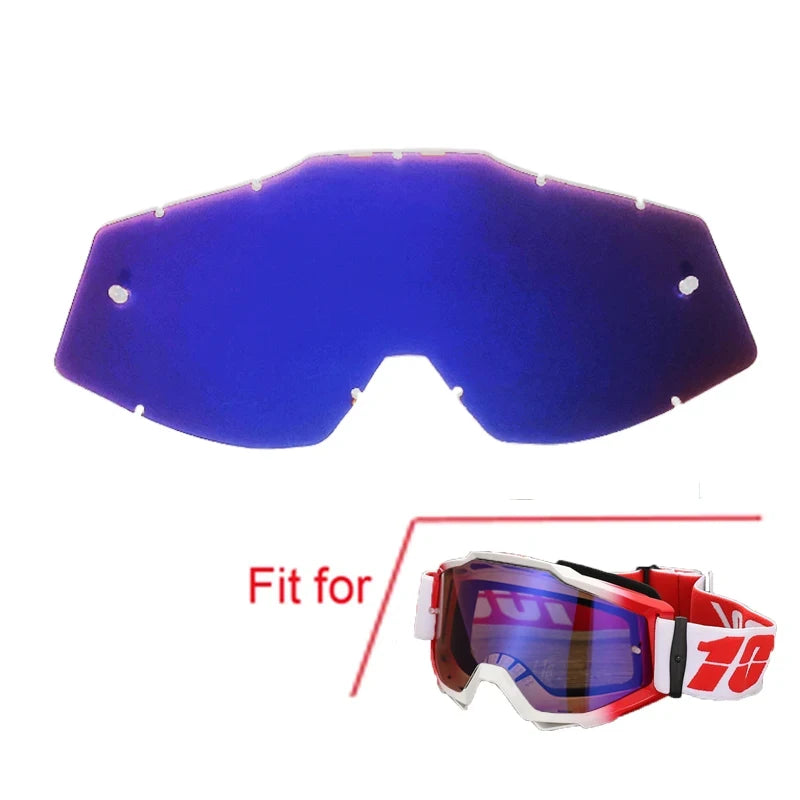 Lunettes de moto 100 MX, lunettes de motocross, lunettes de soleil tout-terrain pour homme, masque MTB ATV, protection coupe-vent, cyclisme, course