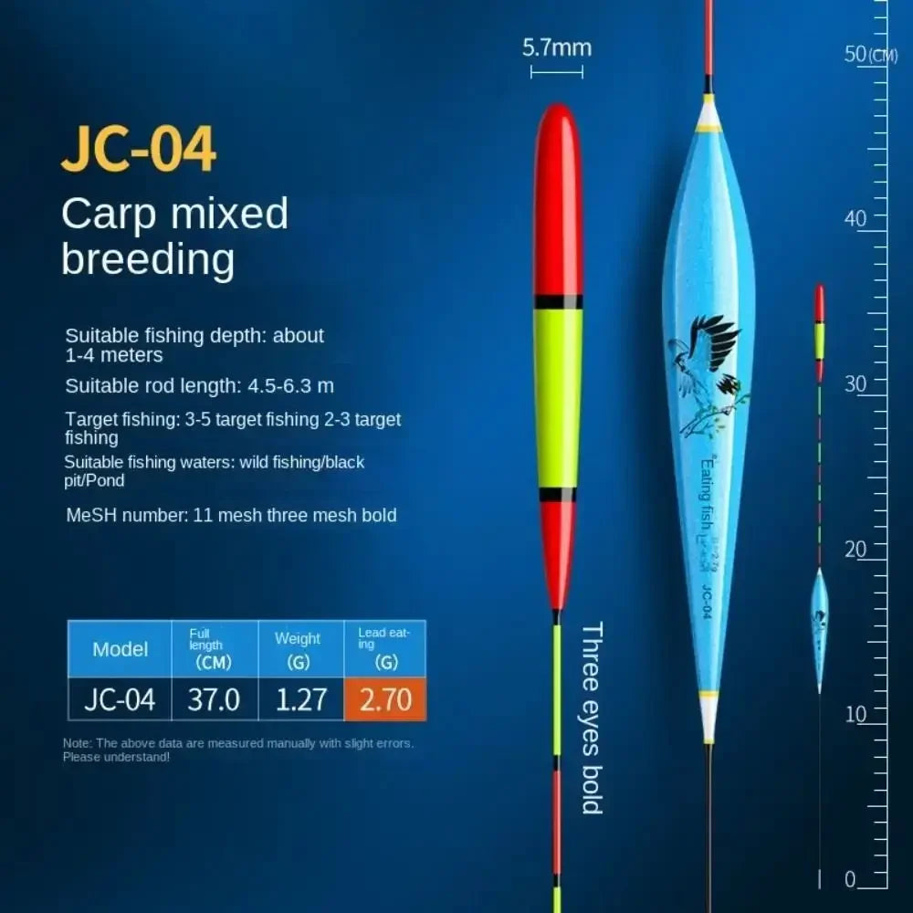 Triangular tail fishing float, high buoyancy, high quality, stable, high sensitivity, vertical buoy, composite feature