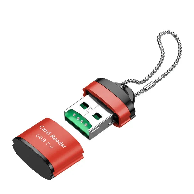 Mini USB Micro USB 2.0 adaptateur haute vitesse lecteur de carte mémoire SD/TF pour ordinateur de bureau ordinateurs portables cartouche accessoires