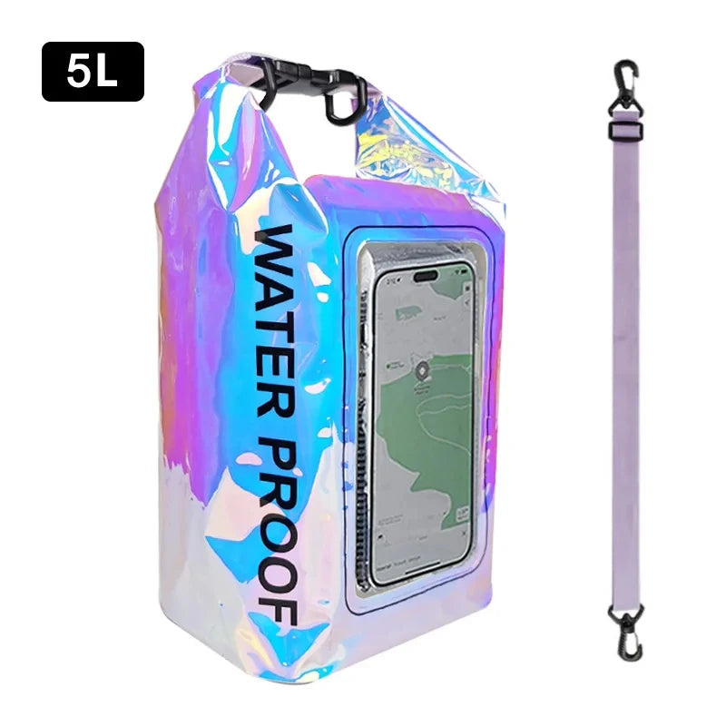 2L 5L sac sec sac de natation écran tactile extérieur étanche Kayak sac de rangement Trekking dérive Rafting surf canotage sac à dos