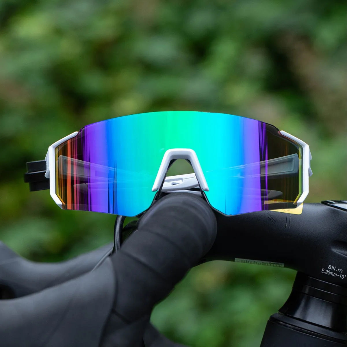 Gafas de sol deportivas para hombres y mujeres, protección UV, personalizadas, para conducir al aire libre, montura cuadrada, UV400, nueva moda