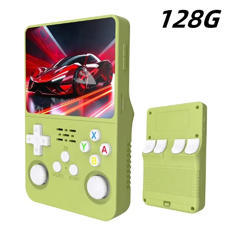 Console de jeu rétro portable — 3,5 pouces IPS, 15000+ jeux, système Linux, lecteur de poche, cadeau