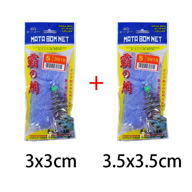 Fishing net with high carbon steel frame, luminous bead trap, sea fish net, gear design, feeding trap