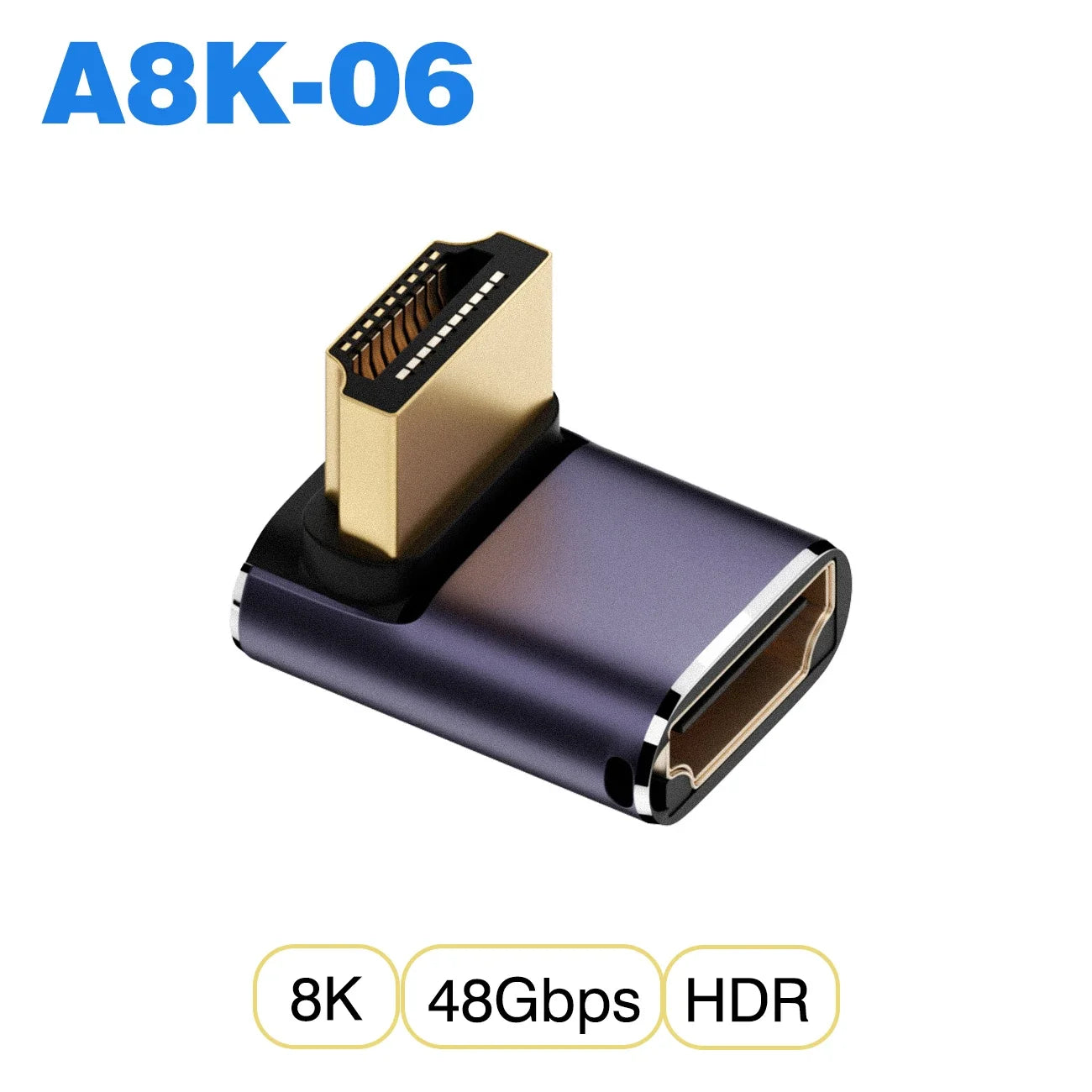 Mini/Micro HDMI to HDMI 2.1 48Gbps 8K60HZ 4K120HZ Converter for Projector HDTV PS4 PS5 Laptop