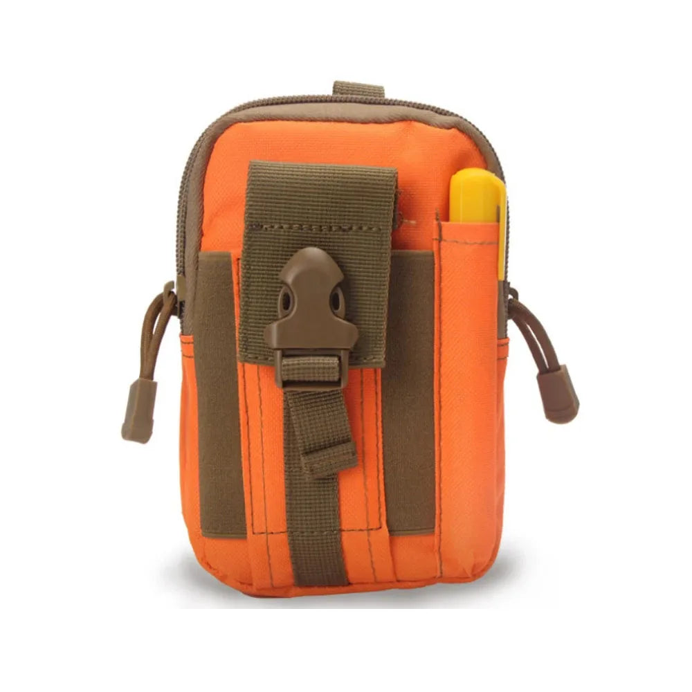 Sac de taille tactique pour hommes, sac Molle de chasse en plein air, Pack EDC multifonction, Sport, randonnée, chasse, outils de travail, pochette pour téléphone portable