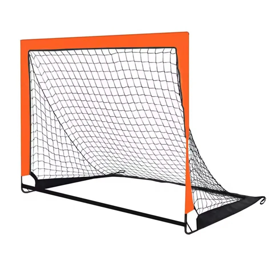 But de Football Pop-Up Portable Pliable Nylon — Entraînement Enfant, Jardin Intérieur & Extérieur
