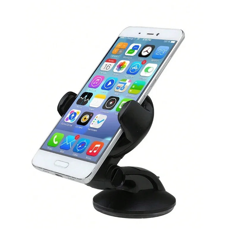 Universal car mobile phone holder, in-car phone mount, windshield cell phone holder, smartphone holder