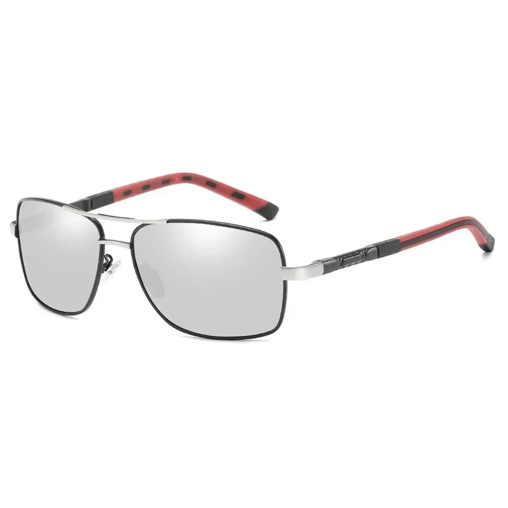 Lunettes de Soleil Femme Polarisées Dégradé — Lentille Carrée, Rétro, Conduite