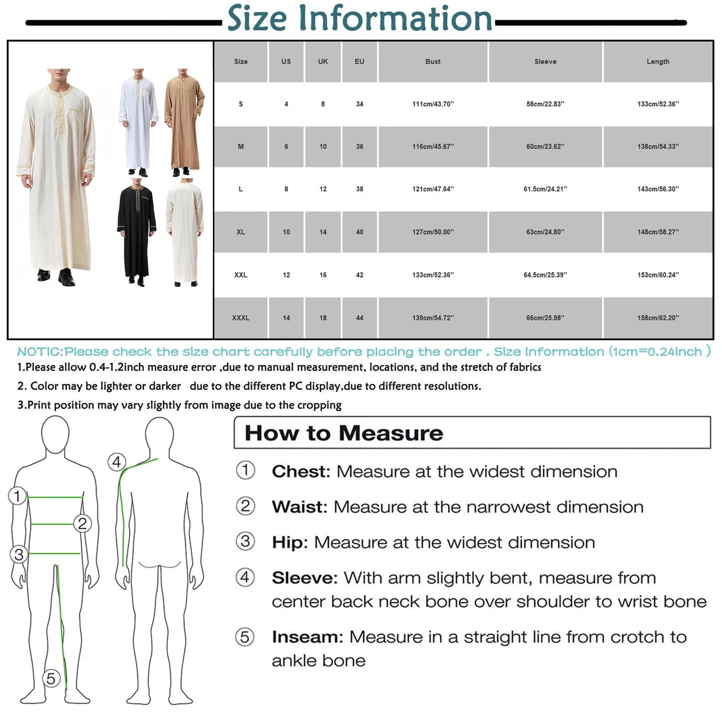 Vêtements musulmans traditionnels pour hommes, chemise musulmane, robe d'aviation, royauté islamique, robe de Dubaï, col rond, manches longues, rétro, adt Abaya