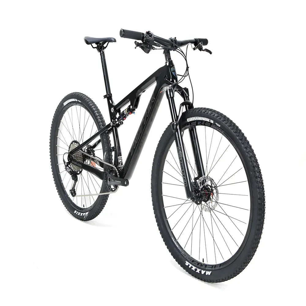 TWITTER OVERLORD M6100-12S hydraulic disc brakes, AM-grade full suspension T900 carbon fiber mountain bike, 27.5/29 inches * 15/17/19/21 cm