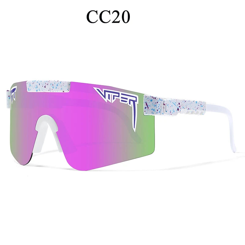 Pit Viper Outdoor Sunglasses for Men and Women, Driving Sports Eyewear, Fashion Sunglasses, Baseball Shades, UV400, Men and Women